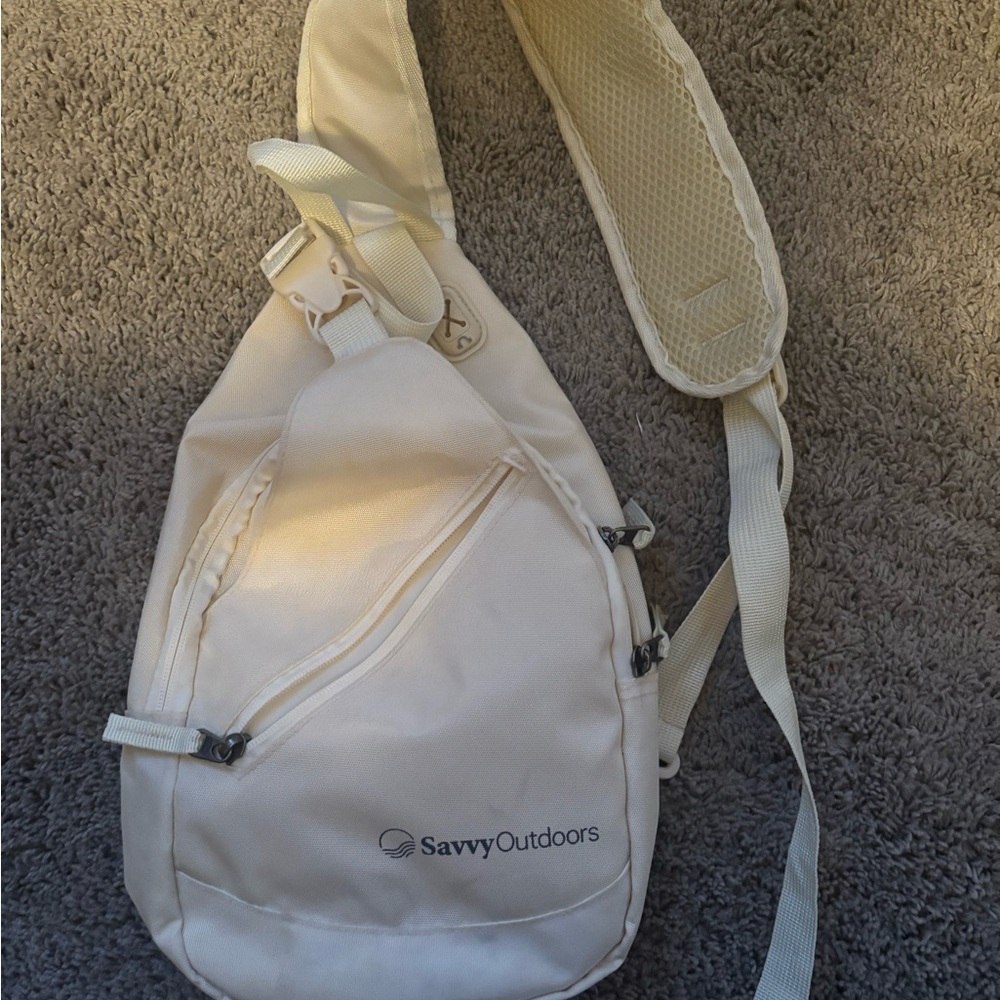 Cream Backpack